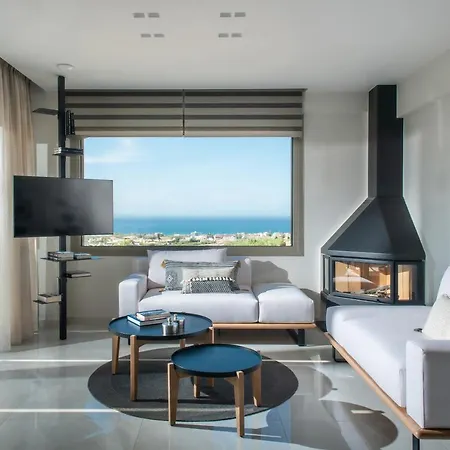 Villa Kymo Instyle - Sea View Private Pool Jacuzzi Kokkini Hani